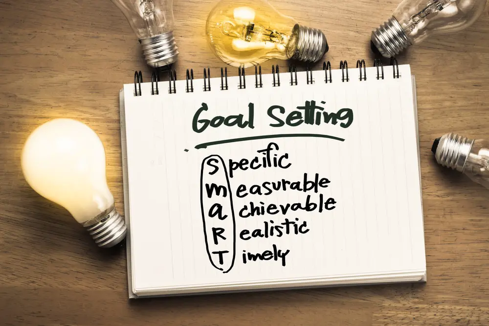 Goal setting is key to developing a healthy lifestyle