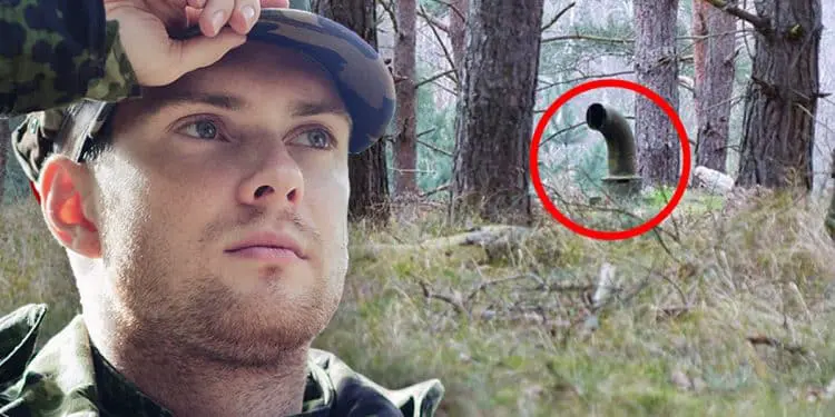 Forester Discovers An Underground Pipe – When He Gets Closer, He Gets The Fright Of His Life