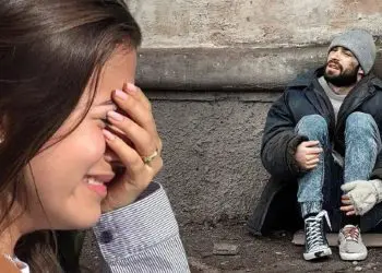 Girl Feeds Homeless Man Every Day, Not Knowing Who He Really Is