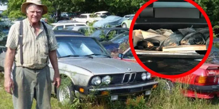 Man Buys Broken Car From Retiree, Then He Takes A Look Inside