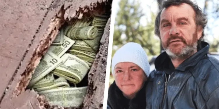 Poor Couple Finds Cash Under Floor During Renovation, Then Policeman Tells Them This