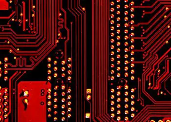 red and black abstract illustration